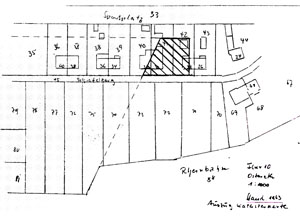 JuedLeben_Osterath_LageplanJuedFriedhof